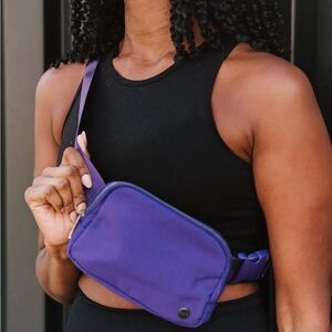 Elegant Purple Crossbody Bag
